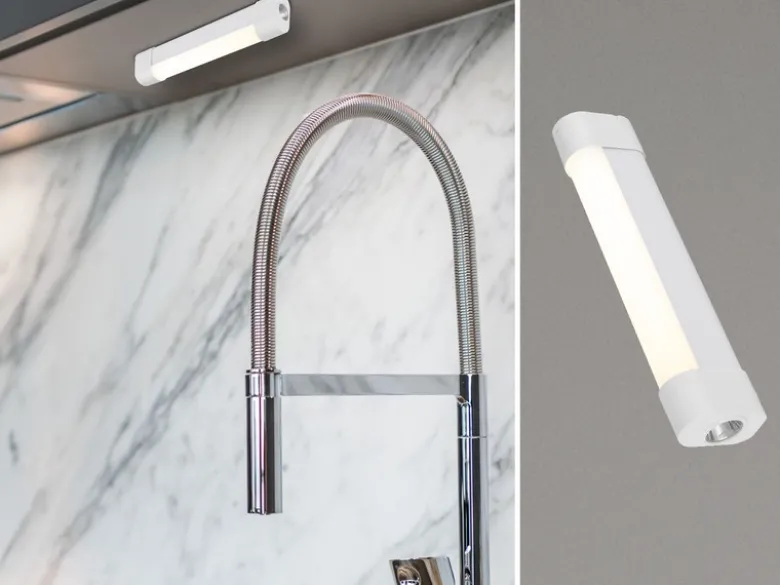 3in1 Akku Tageslicht Unterbauleuchte ohne Kabel zum Kleben, Länge 18,6cm