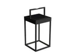 4in1 Akku Tischleuchte PORTOFINO, per Solar & USB aufladbar, mit Wandhalterung