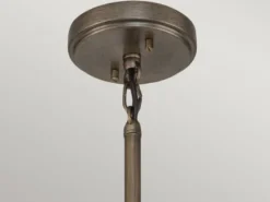 Industrial Pendelleuchte ASHLAND BAY für Innen & Außen, Bronze Ø66cm