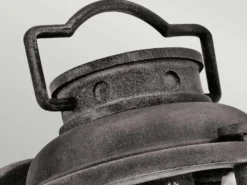 Industrial Wandlaterne ASHLAND BAY für Innen & Außen, Anthrazit Höhe 28cm