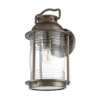 Industrial Wandlaterne ASHLAND BAY für Innen & Außen, Bronze Höhe 40cm