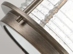 Industrial Wandlaterne ASHLAND BAY für Innen & Außen, Bronze Höhe 40cm