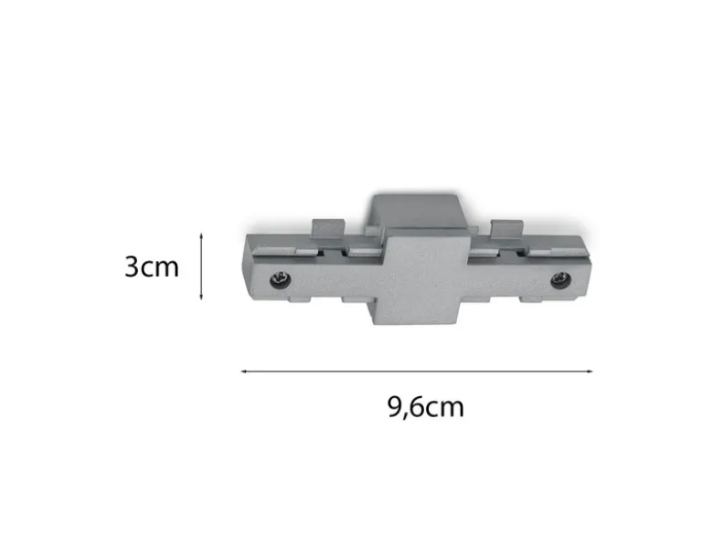 Isolator Grau für 2-Phasen Schienensystem DUOline