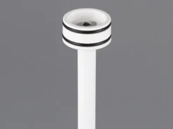 Kabellose Akku Stehlampe SUAREZ dimmbar für Innen & Außen, Weiß - 123cm klein