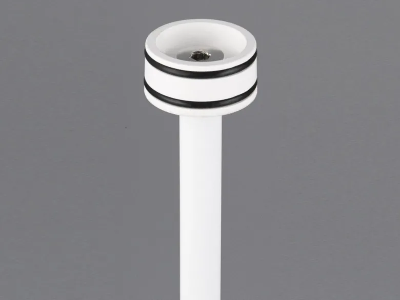 Kabellose Akku Stehlampe SUAREZ dimmbar für Innen & Außen, Weiß - 123cm klein