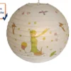 Kinder Papierlampe DER KLEINE PRINZ Lampenschirm Ø 40cm mit Aufhängung & E27 LED