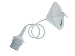 Kinder Papierlampe RABBIT Motiv Lampenschirm Ø40cm Pendelleuchte mit Aufhängung