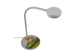 Kinder Schreibtischlampe AUTOMOBILE mit Flexarm, Höhe 43cm