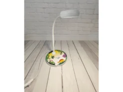 Kinder Schreibtischlampe DINO mit Flexarm, Höhe 43cm