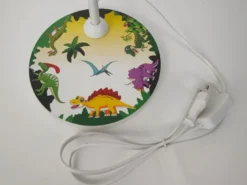 Kinder Schreibtischlampe DINO mit Flexarm, Höhe 43cm