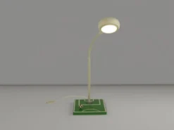 Kinder Schreibtischlampe FUSSBALLFELD mit Flexarm, Höhe 37cm