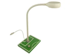 Kinder Schreibtischlampe FUSSBALLFELD mit Flexarm, Höhe 37cm