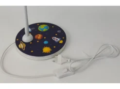 Kinder Schreibtischlampe WELTALL mit Flexarm, Höhe 43cm