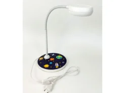 Kinder Schreibtischlampe WELTALL mit Flexarm, Höhe 43cm