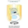 Kinderzimmer Deckenleuchte Lampenschirm drehend Motiv Kleiner Prinz mit LED