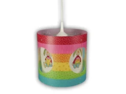 Kinderzimmer Deckenleuchte Lampenschirm drehend Motiv Rabbit – tolle Lichteffeke
