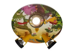 Kinderzimmer Deckenstrahler 3-flammig mit Dino Motiv, Ø 35cm