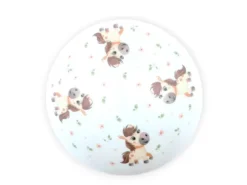 Kinderzimmer Lampe PONY PAULA Deckenlampe Opalweiß & bunt Ø 35cm
