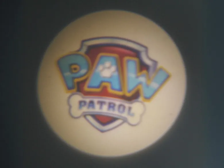 Kinderzimmer Nachtlicht PAW PATROL (6 Motive) Taschen-Projektor Batterie H: 15cm