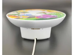 Kinderzimmer Wandlampe Dino Ø 25cm mit Schalter, Kabel, Stecker & E14 LED