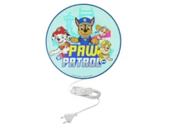 Kinderzimmer Wandlampe in Blau PAW PATROL die super Hunde, Ø 25cm