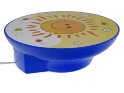 Kinderzimmer Wandlampe SUNNY Gelb, Motiv Sonne, Ø 25cm