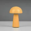 Kleine Akku Tischleuchte LENNON per USB aufladbar Gelb, Höhe 21cm