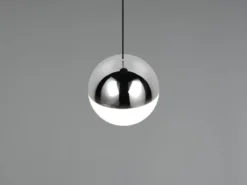 Kleine Kugel LED Pendelleuchte SENTA höhenverstellbar, Licht neutralweiß Ø 10cm