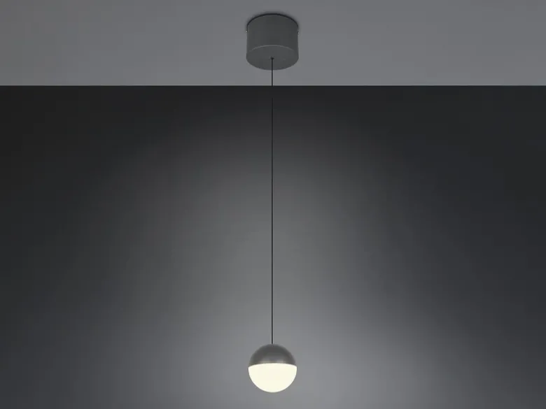 Kleine Kugel LED Pendelleuchte SENTA höhenverstellbar Ø 10cm