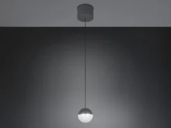 Kleine Kugel LED Pendelleuchte SENTA höhenverstellbar Ø 10cm