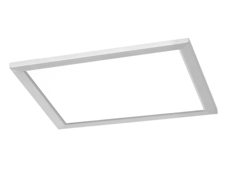 Kleine LED Deckenleuchte PHOENIX extrem flach dimmbar, Quadrat 30cm