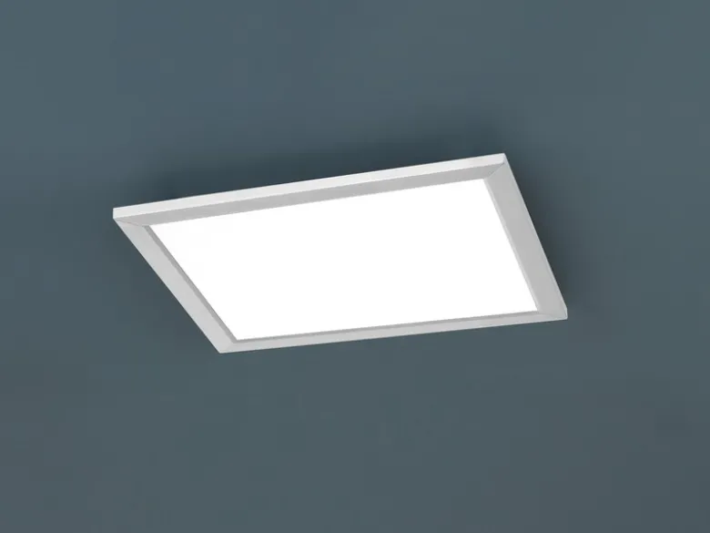 Kleine LED Deckenleuchte PHOENIX extrem flach dimmbar, Quadrat 30cm