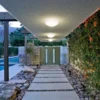 Kleine LED Deckenleuchte POLLUX IP44 mit Bewegungsmelder, Ø 27cm