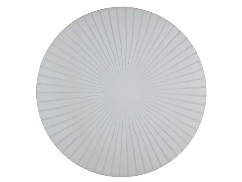 Kleine LED Deckenleuchte UMBRIA mit Strahlenmuster, rund Ø 30cm