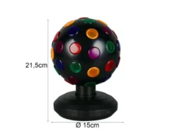 Kleine LED Tischlampe ZERO Deko Lampe Batterie- oder USB betrieben Höhe 21,5cm