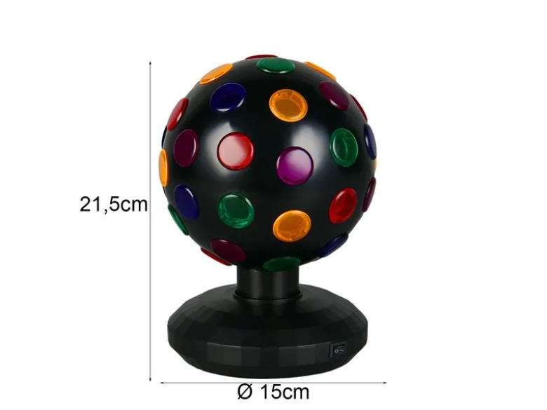 Kleine LED Tischlampe ZERO Deko Lampe Batterie- oder USB betrieben Höhe 21,5cm