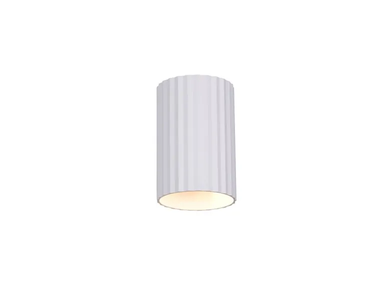 Kleine LED Wandleuchte mit Up and Down Lichteffekt, Metall Weiß, Höhe 12cm