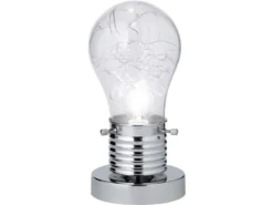 Kleine Tischleuchte FUTURA Glühbirnen Lampe, Höhe 25cm
