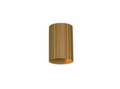 Kleine Wandleuchte IMARIA mit Up and Down Lichteffekt Metall Coffee, Höhe 12cm