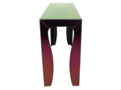 Konsolentisch VERRO mit Spiegelglas mehrfarbig, Breite 110cm