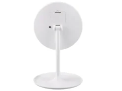 Kosmetikspiegel ELARA mit LED Beleuchtung in Weiß, Höhe 28,5cm