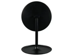 Kosmetikspiegel ELARA mit LED Beleuchtung in Schwarz, Höhe 28,5cm