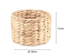 Lampenschirm LINYA Wasserhyazinthe für E14 Tischleuchten, Ø 16cm klein