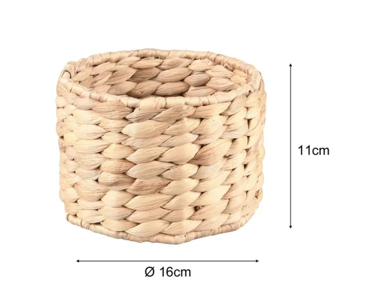 Lampenschirm LINYA Wasserhyazinthe für E14 Tischleuchten, Ø 16cm klein