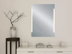 LED Lichtspiegel Wandspiegel LUCY rechteckig 50x70cm