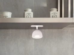 LED Akku Tischleuchte MAXIMA 3 in 1, per USB aufladbar, Weiß max. Höhe 41cm