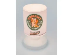 LED Akku Tischleuchte mit 3 Paw Patrol Rosa Motiven per USB aufladbar, Höhe 20cm