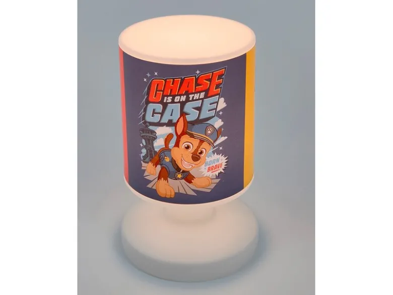 LED Akku Tischleuchte mit 3 Paw Patrol Motiven, per USB aufladbar, Höhe 20cm