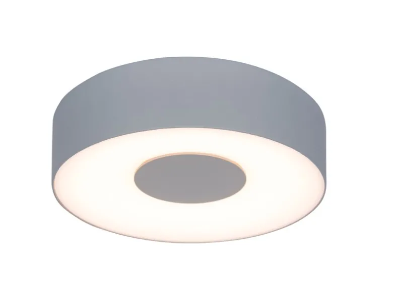 LED Außenleuchte für Decke & Wand UBLO Aluminium Silber, Ø19cm - IP44