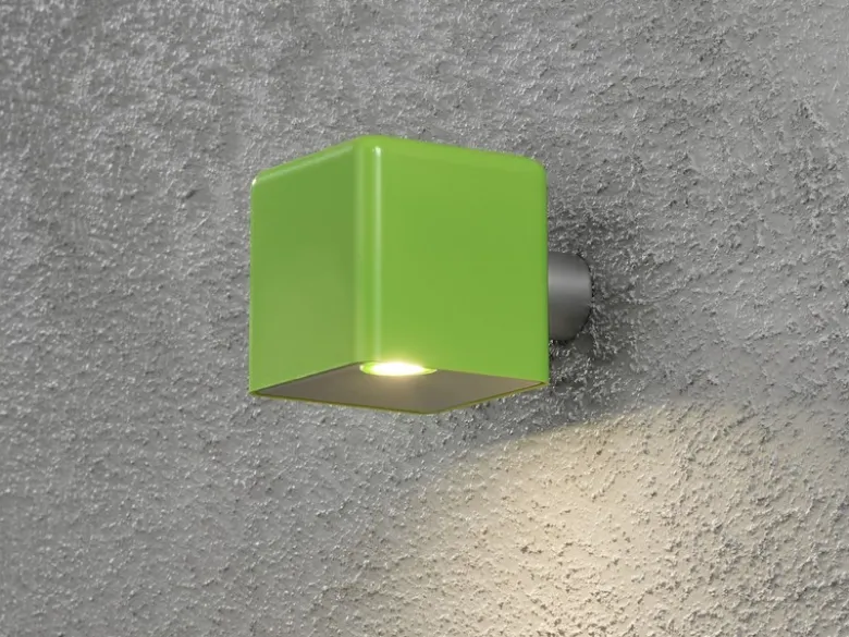 LED Außenwandleuchte AMALFI, grün, 3 Watt-LED, 200 Lumen, inkl. Trafo